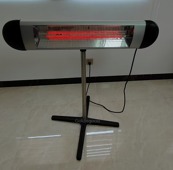 Mirror infrared heater bathroom