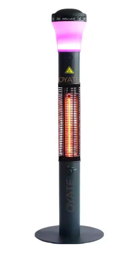 Wall mounted electric heater