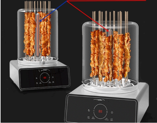 high power heating tube for convection oven
